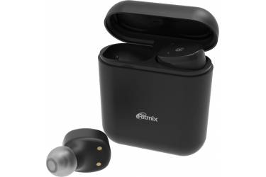 Наушники беспроводные (Bluetooth) Ritmix RH-807BTH TWS внутриканальные c микрофоном черные