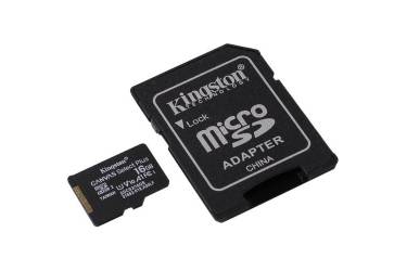 MicroSDHC флэш-накопитель 16GB Class 10 Kingston UHS-I U1 Canvas Select Plus + SD адаптер