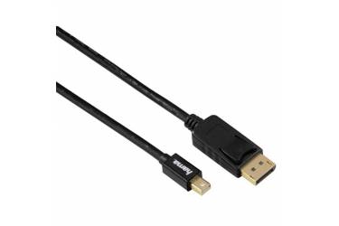 Кабель Hama 00054563 DisplayPort (m) miniDisplayPort (m) 1.8м черный блистер (плохая упаковка)