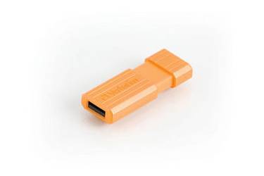 USB флэш-накопитель 16Gb Verbatim Pin Stripe оранжевый USB2.0