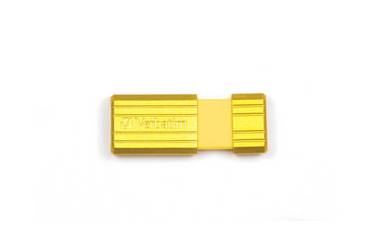 USB флэш-накопитель 16Gb Verbatim Pin Stripe желтый USB2.0