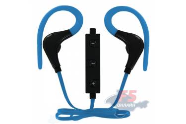 Наушники беспроводные (Bluetooth) Gorsun E55 (blue) внутриканальные c микрофоном