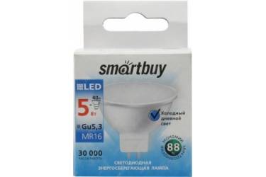 Светодиодная (LED) Лампа Smartbuy-Gu5,3-05W/6000