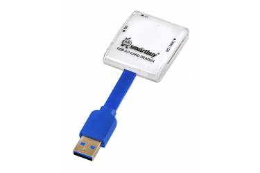 Картридер Smartbuy белый (SB6-W) USB 3.0