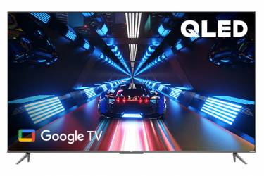 Телевизор TCL 50" 50C635 QLED Google TV черный