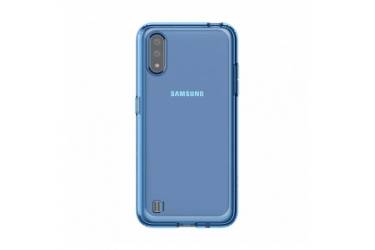 Оригинальный чехол (клип-кейс) для Samsung Galaxy A01 araree A cover синий (GP-FPA015KDALR)