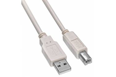 Кабель Buro USB2.0-AM/BM USB A(m) USB B(m) 1.8м серый