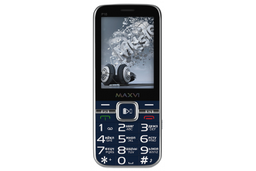 Мобильный телефон Maxvi P18 blue