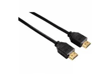 Кабель HDMI (a-m) - HDMI (a-m) Hama H-11965 3м позолоченные контакты черный