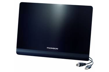 Антенна телевизионная Thomson ANT1425 50дБ активная черный каб.:1.5м
