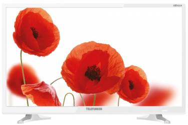 Телевизор LED Telefunken 23.6" TF-LED24S71T2 белый/HD READY/50Hz/DVB-T/DVB-T2/DVB-C/USB (RUS)