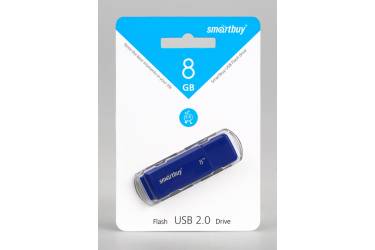 USB флэш-накопитель 8GB SmartBuy Dock синий USB2.0
