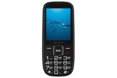 Мобильный телефон Maxvi B9 black
