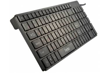 Клавиатура Perfeo Slim тонкие клавиши USB чёрная