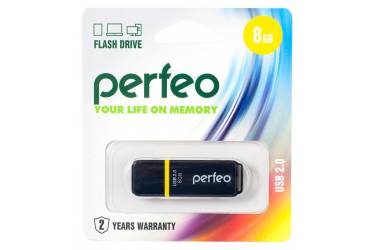 USB флэш-накопитель 16GB Perfeo C01 черный USB2.0