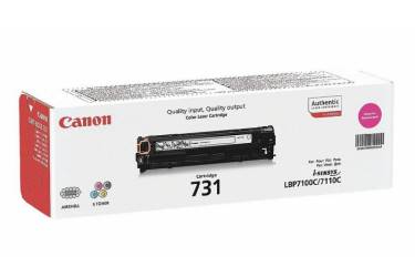 Картридж Canon 731M для принтеров LBP7100Cn/7110Cw. Пурпурный. 1500 страниц.