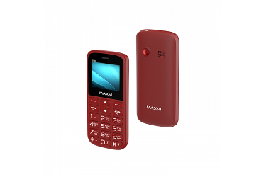 Мобильный телефон Maxvi B100 wine red
