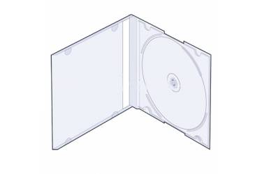 CD-box одинарный прозрачный