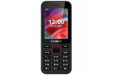 Мобильный телефон teXet TM-215 черный