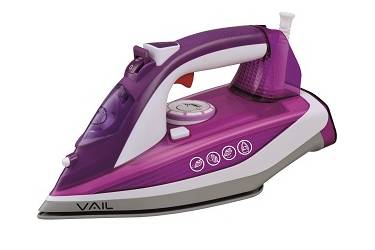 Утюг VAIL VL-4003 фиолетовый 2600 Вт