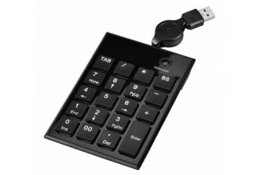 Числовой блок Hama SK-140 черный USB slim