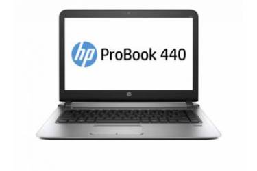 Ноутбук HP ProBook 440 G3 Core i3 6100U/4Gb/SSD128Gb/Intel HD Graphics 520/14"/SVA/FHD (1920x1080)/Windows 7 Professional 64 dwnW10Pro64/black/WiFi/BT/Cam/2500mAh