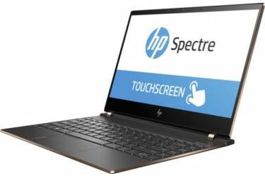 Ноутбук HP Spectre 13-af002ur Core i5 8250U/8Gb/SSD256Gb/Intel HD Graphics/13.3"/IPS/FHD (1920x1080)/Windows 10 64/dk.grey/WiFi/BT/Cam/Bag
