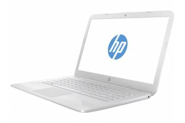 Ноутбук HP Stream 14-ax007ur Celeron N3050/2Gb/SSD32Gb/Intel HD Graphics/14"/HD (1366x768)/Windows 10 64/white/WiFi/BT/Cam