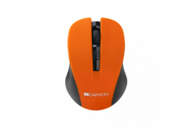 mouse CANYON CNE-CMSW1 Wireless, Optical 800/1000/1200 dpi, 4 btn, USB Orange