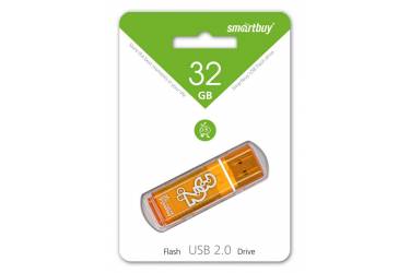 USB флэш-накопитель 16Gb SmartBuy Glossy series оранжевый USB2.0