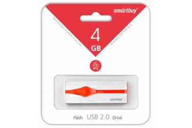 USB флэш-накопитель 4GB SmartBuy Comet белый USB2.0