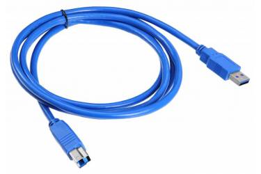Кабель Buro USB3.0-AM/BM USB A(m) USB B(m) 1.8м синий
