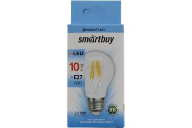 Светодиодная (LED) Лампа FIL (прозрачная) Smartbuy-A60-10W/4000/E27