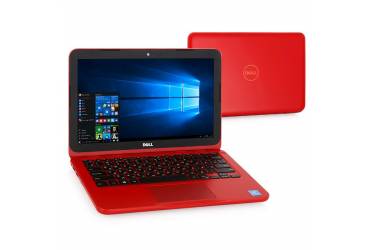 Ноутбук Dell Inspiron 3162 Pentium N3710/4Gb/SSD128Gb/Intel HD Graphics 405/11.6"/HD (1366x768)/Windows 10/Red