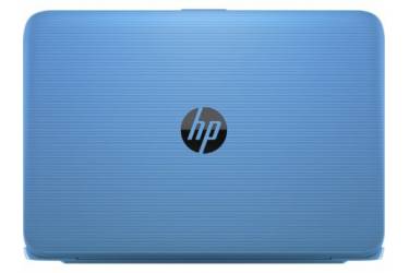 Ноутбук HP Stream 11-y004ur Celeron N3050/4Gb/SSD32Gb/Intel HD Graphics/11.6"/HD (1366x768)/Windows 10 64/lt.blue/WiFi/BT/Cam