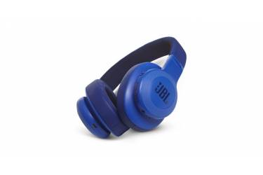 Наушники беспроводные (Bluetooth) JBL E55BT накладные синие