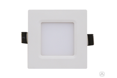 Панель светодиодная квадратная ASD SLP-eco 6Вт 230В  4000К 420Лм 108х108х23мм белая IP40