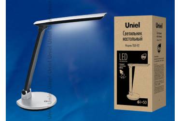 Светильник настольный Uniel LED TLD-512 Silver/LED/550Lm/4500K/Dimer