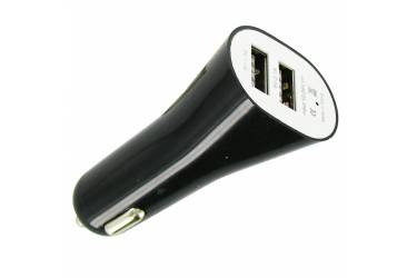 АЗУ адаптер Saphari 2 USB 2,1A (черное) тех пак