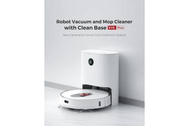 Робот Пылесос Xiaomi Roidmi Eve Plus Robot Vacuum Mop with Clean Base (SDJ01RM+JCZ01RM) (White) +