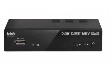 Цифровой TV-тюнер BBK T2 SMP240HDT2 темно-серый