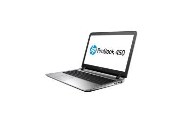 Ноутбук HP ProBook 450 W4P61EA i5-6200U (2.3)/4Gb/128Gb SSD/15.6"HD AG/Int:Intel HD 520/Win7Pro + Win10Pro