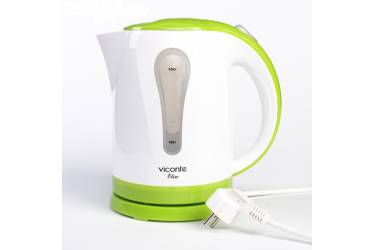 Чайник электрический VICONTE VC-3265 белый/зеленый 2200Вт 1,9л