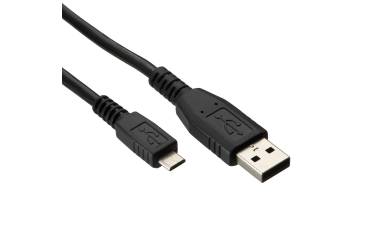 Кабель USB Aksberry microUSB (черный)