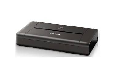 Принтер струйный Canon Pixma IP110 (9596B029) A4 WiFi USB черный (в комплекте: батерея)