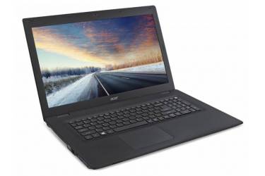 Ноутбук Acer TravelMate TMP278-M-P5JU Pentium 4405U/4Gb/500Gb/DVD-RW/Intel HD/17.3"/HD+/Linux/black