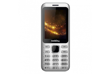 Мобильный телефон Nobby 320 серебристый