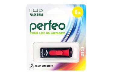 USB флэш-накопитель 4GB Perfeo S01 черный USB2.0