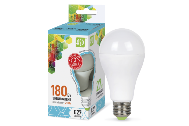 Лампа светодиодная ASD LED-A65-standard 20Вт 160-260В Е27 4000К 1800Лм