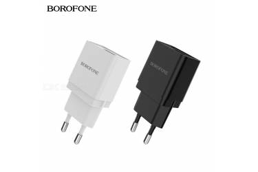 CЗУ Borofone BA19A Nimble Single port charger Black